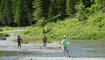 Ferienspass Flossbauen in Steg