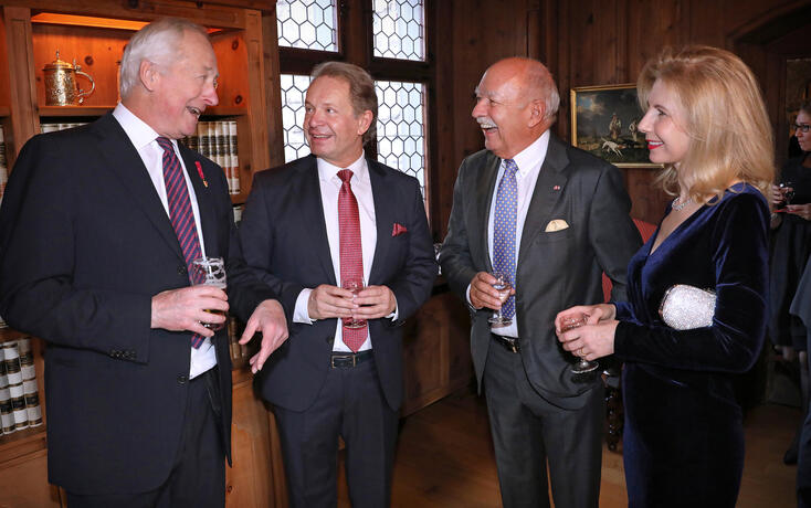 Neujahrsempfang 2020 der Furstlichen Familie auf Schloss Vaduz