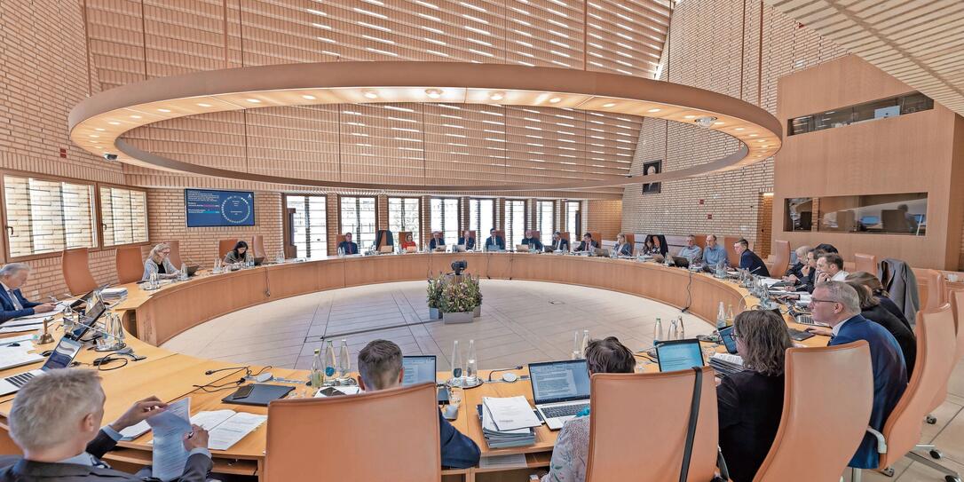 Liechtensteiner Landtag in Vaduz