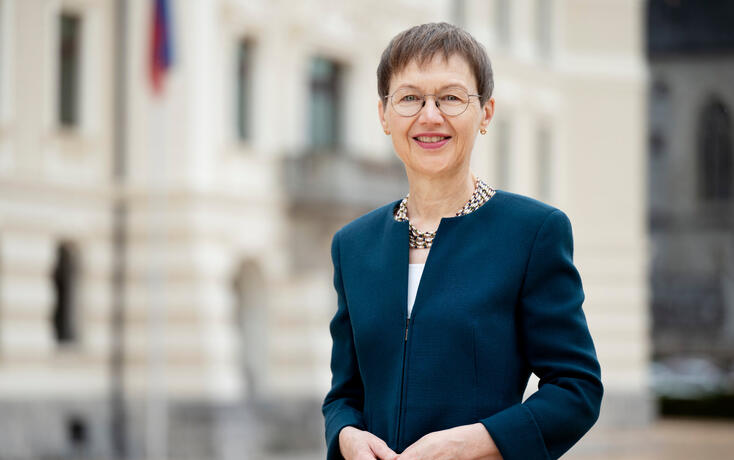 Regierungschefin Brigitte Haas Neujahresansprache