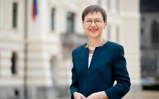 Regierungschefin Brigitte Haas Neujahresansprache