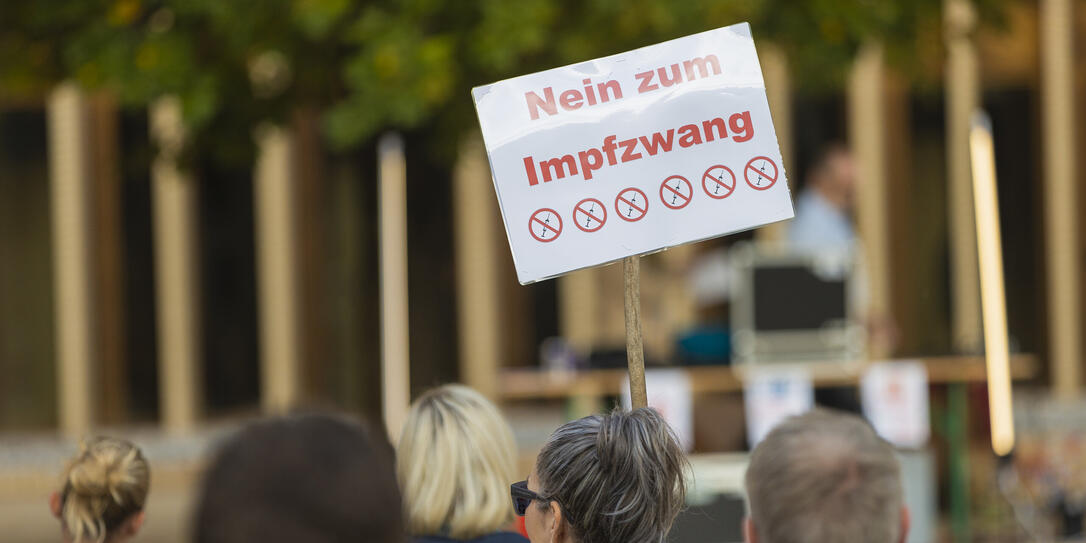 Corona Demo in Vaduz Corona Demo in Vaduz
