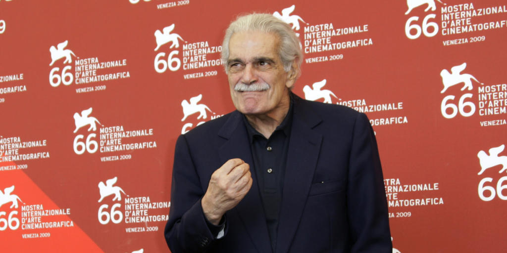 Omar Sharif 2009 am Filmfestival in Venedig (Archiv)