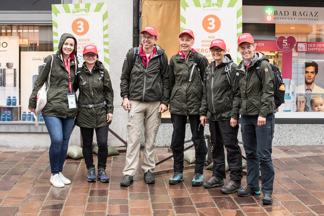 Nationaler Wandertag der "Schweizer Familie", Bad Ragaz