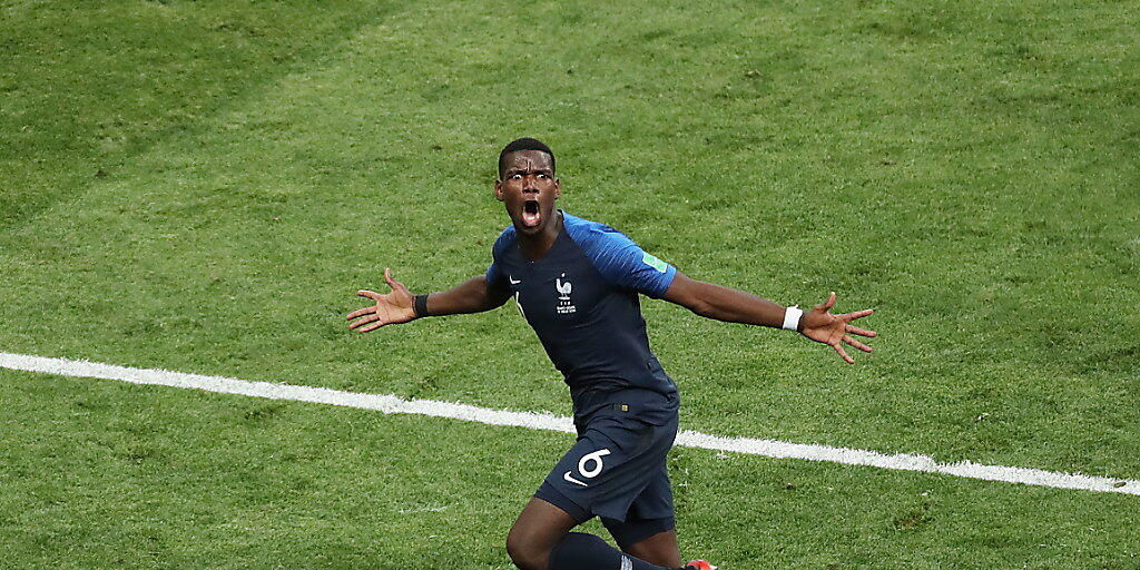 Torjubel im WM-Final: Die Schuhe, mit denen Paul Pogba das 3:1 gegen Kroatien erzielte, wurden in Paris für 30'000 Euro versteigert