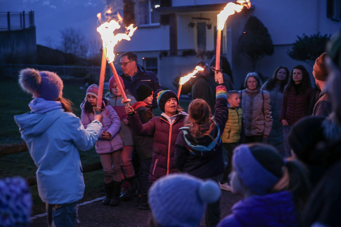 Fackel- und Lampionzug in Gamprin (08.03.2025)