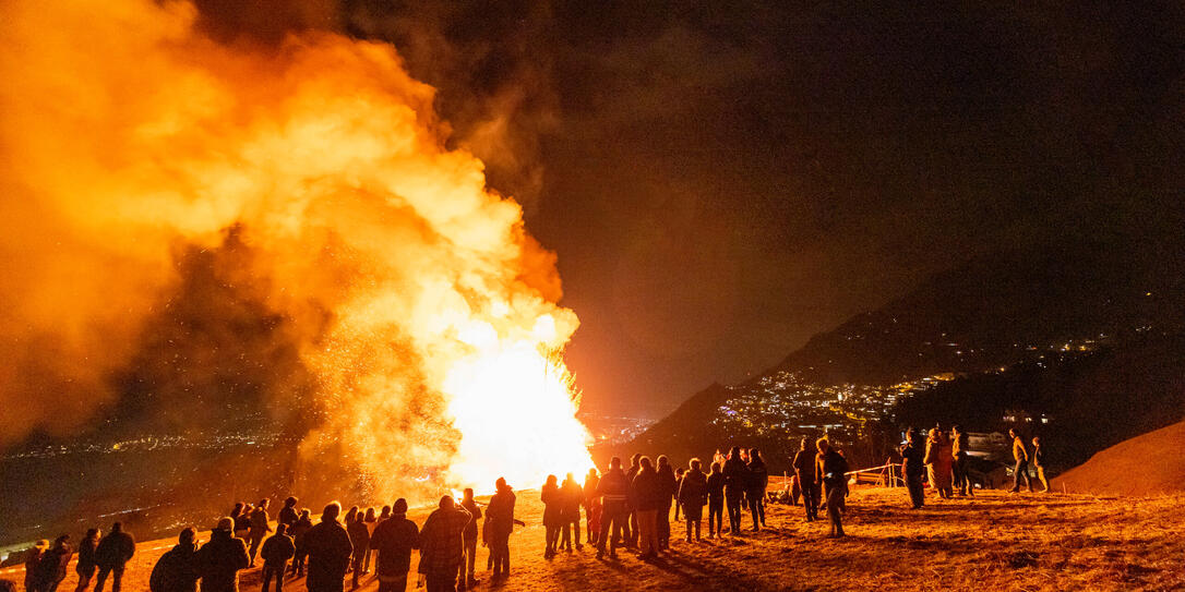 Funken Chalberrüti in Triesenberg