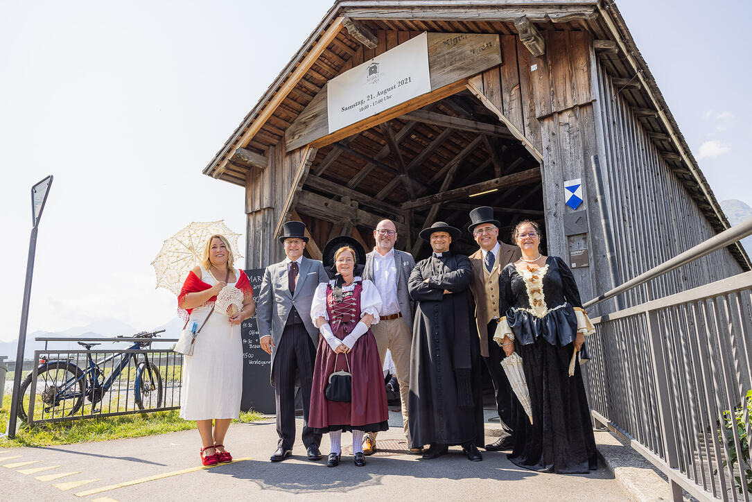 150 Jahre Holzbrücke Vaduz - Sevelen