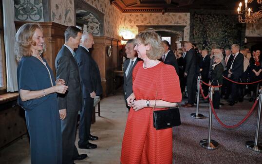 Neujahrsempfang; 2. Teil (Empfang für nationale Gäste)