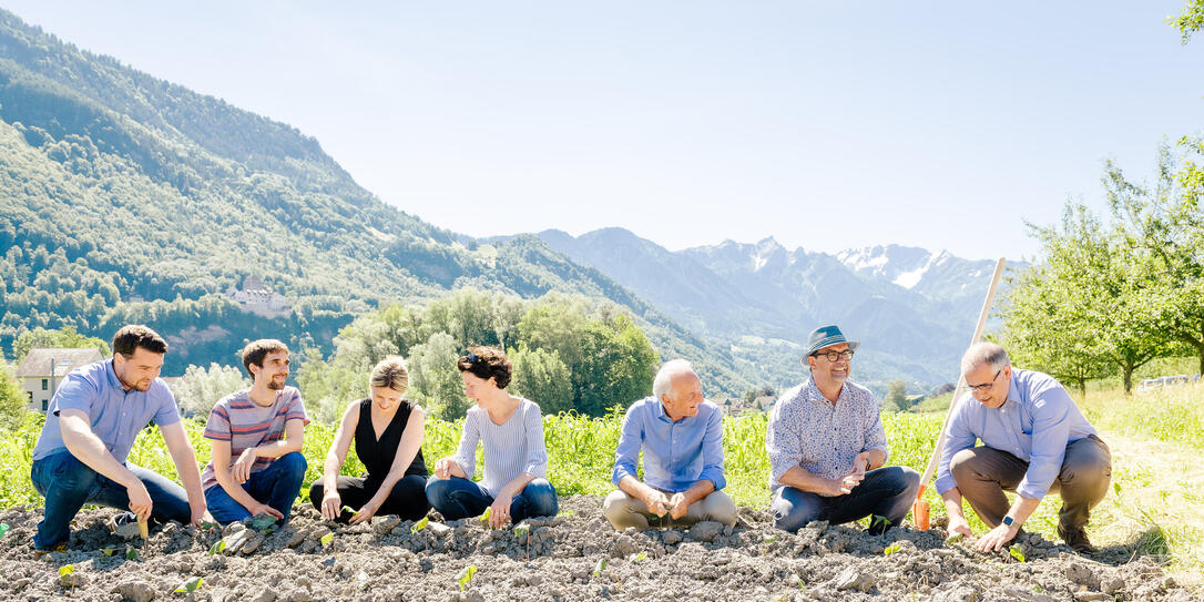 Medieninformation «Eröffnung Ernährungsfeld Vaduz»