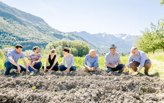 Medieninformation «Eröffnung Ernährungsfeld Vaduz»