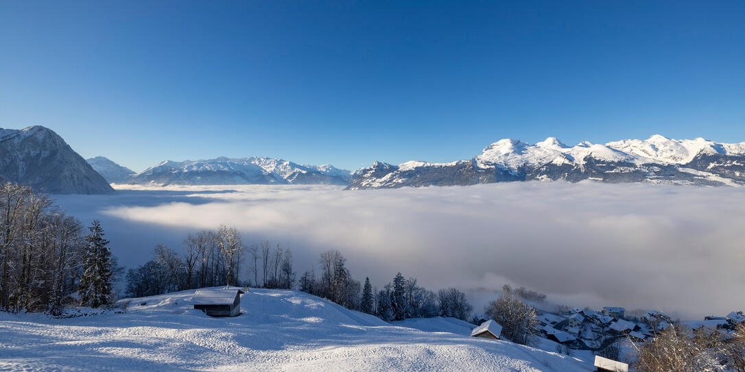 Winter in Triesenberg