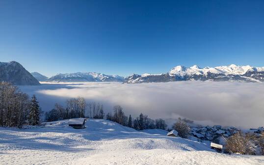 Winter in Triesenberg