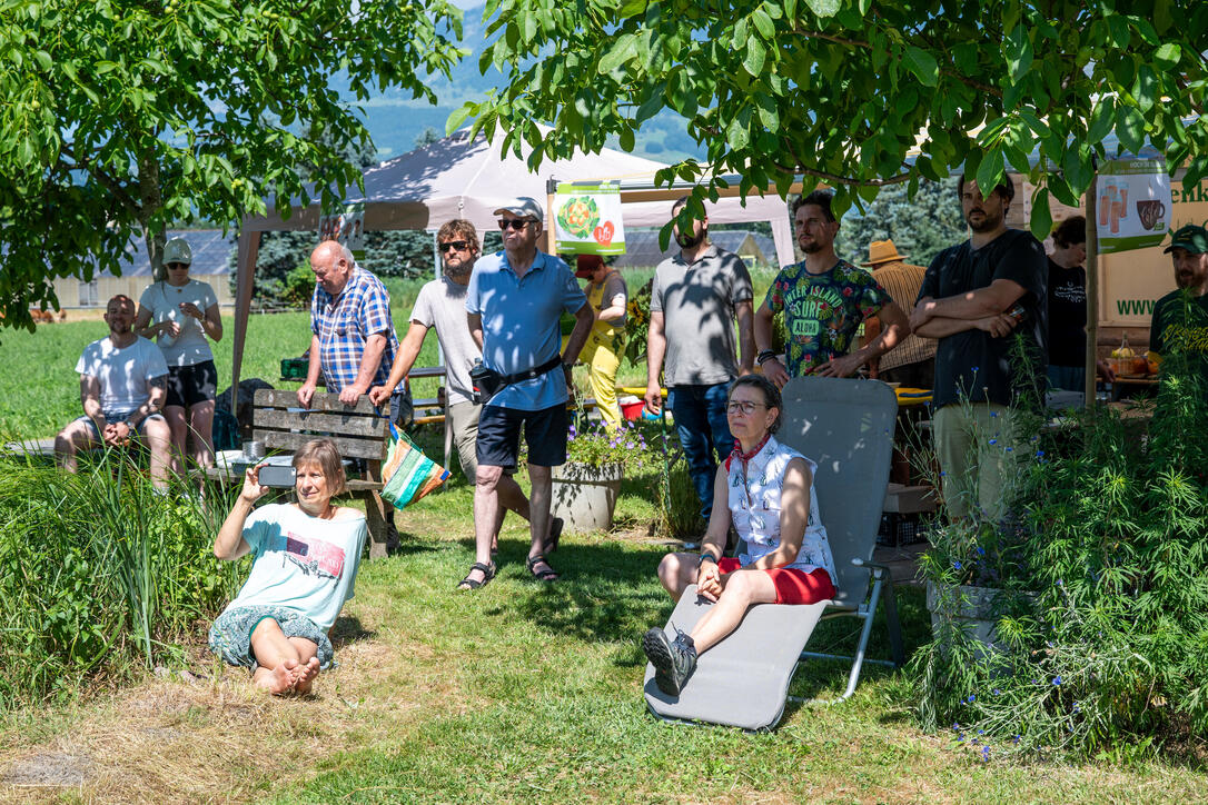 Jubiläumsfest 10-Jahre-Gartenkooperative, in Schaan