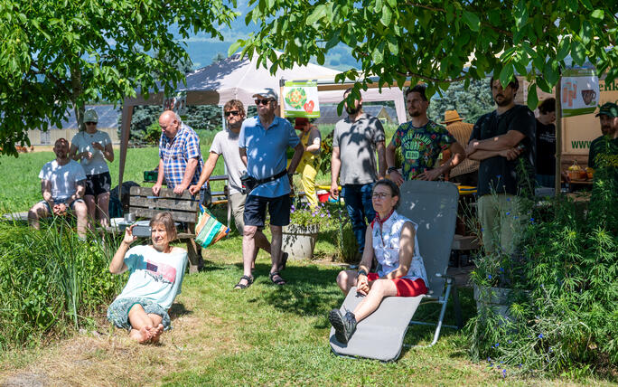 Jubiläumsfest 10-Jahre-Gartenkooperative, in Schaan