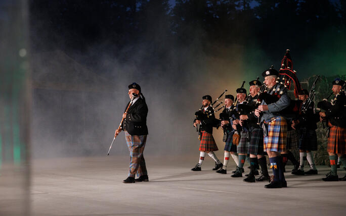 The Princely Liechtenstein Tattoo in Schellenberg