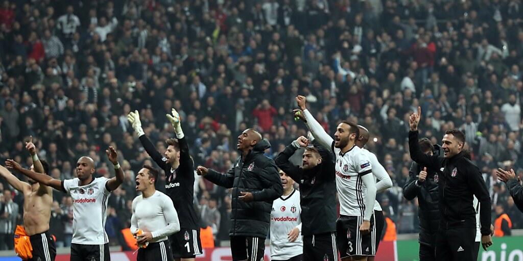 Besiktas Istanbul schaffte erstmals in der Geschichte den Einzig in die Achtelfinals der Champions League