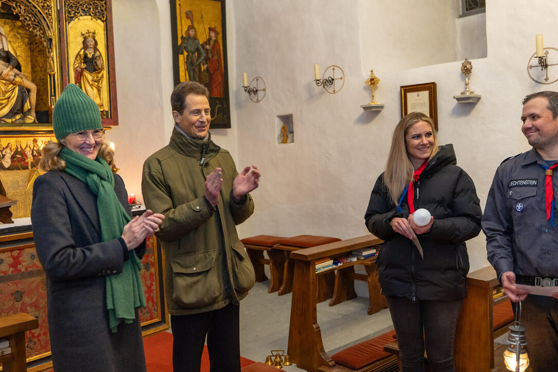 Friedenslicht 2025 in Liechtenstein (17.12.2025)