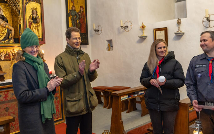 Friedenslicht 2025 in Liechtenstein (17.12.2025)