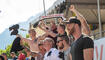 Eintracht Frankfurt Fans im Städtle Vaduz