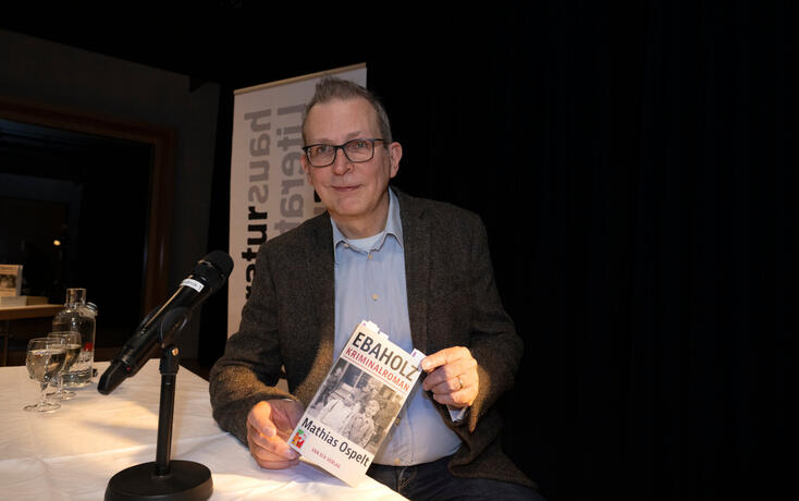 250321 Buchpräsentation von Mathias Ospelts neuem Roman