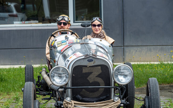 Oldtimer-4-L&auml;ndertreffen, in Ruggell (09.05.2026)
