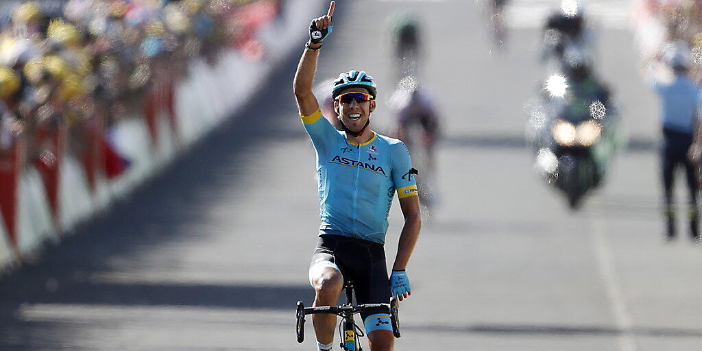 Der Spanier Omar Fraile gewinnt die 14. Etappe der Tour de France solo