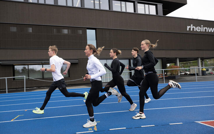 Die Leistungsgruppe von &laquo;run+more 2025&raquo; trainiert bis zu sechs Mal in der Woche. Limiten f&uuml;r Grossanl&auml;sse werden aktuell angestrebt.