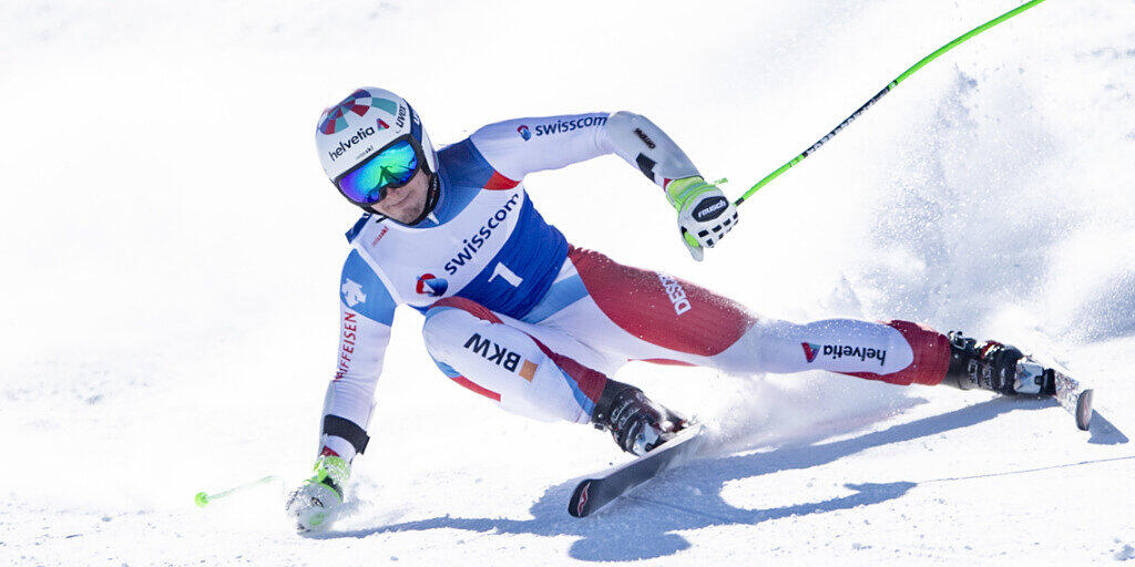 Yannick Chabloz gewann im Super-G die Bronzemedaille