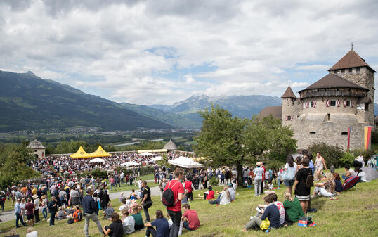 Staatsakt Staatsfeiertag, Vaduz