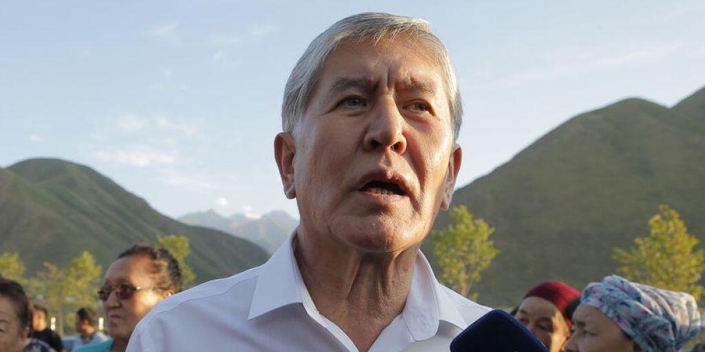 Dem kirgisischen Ex-Präsidenten Almasbek Atambajew wird nun auch ein Putschversuch vorgeworfen. (Archivbild)