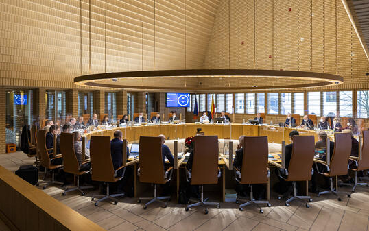 Liechtensteiner Landtag in Vaduz