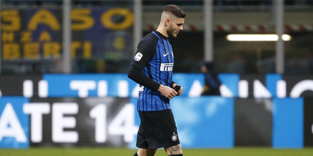 Mauro Icardi trifft nicht mehr, Inter siegt nicht mehr