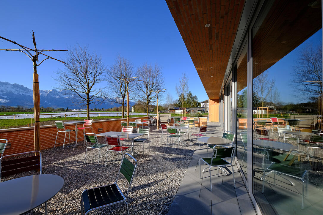 Liechtenstein Schaan Vaduz Neueroeffnung Jugendherberge