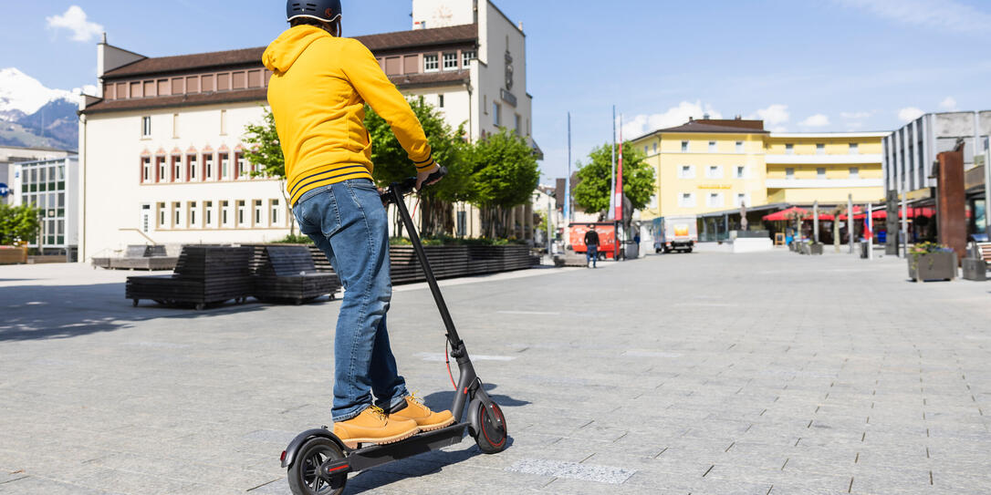 E-Scooter in Vaduz