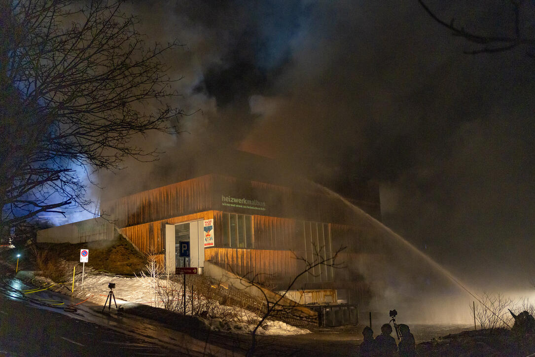 Brand Heizwerk Malbun (16.12.2025)