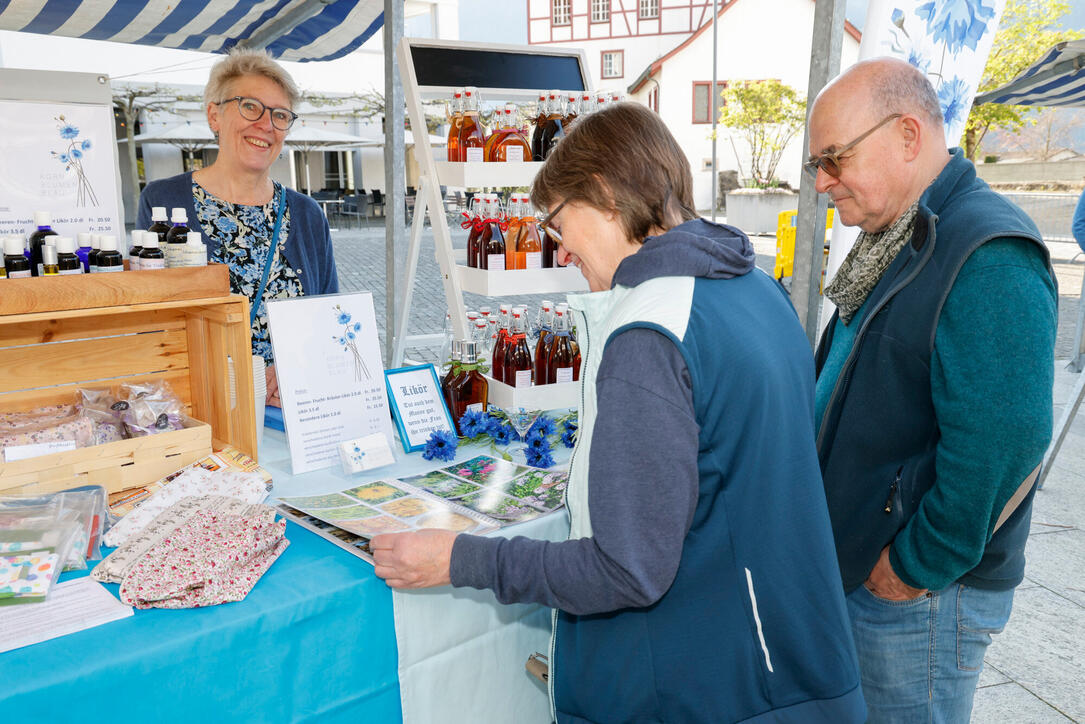 Bauernmarkt, Eschen, Liechtenstein.