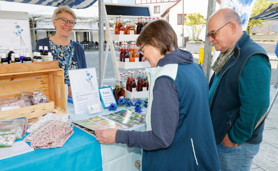 Bauernmarkt, Eschen, Liechtenstein.