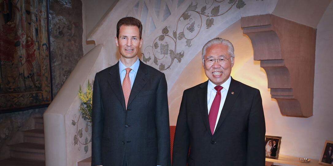 Besuch von Enggartiasto Lukita, Handelsminister der Republik Ind Besuch von Enggartiasto Lukita, Handelsminister der Republik Ind