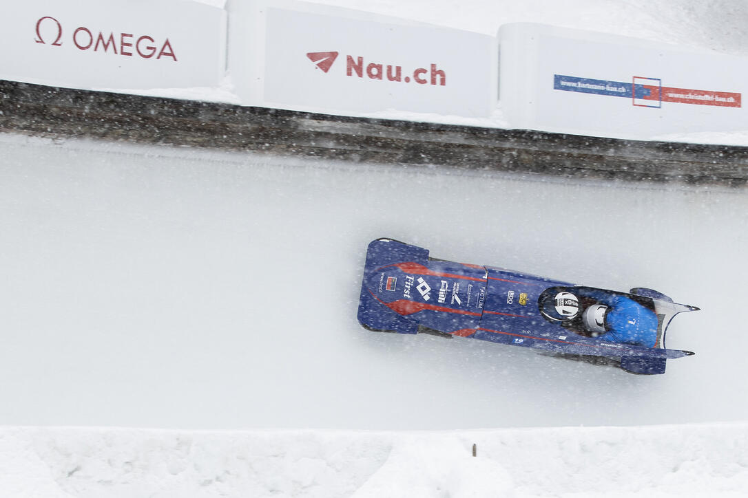 Junioren-WM 2er Bob in St. Moritz
