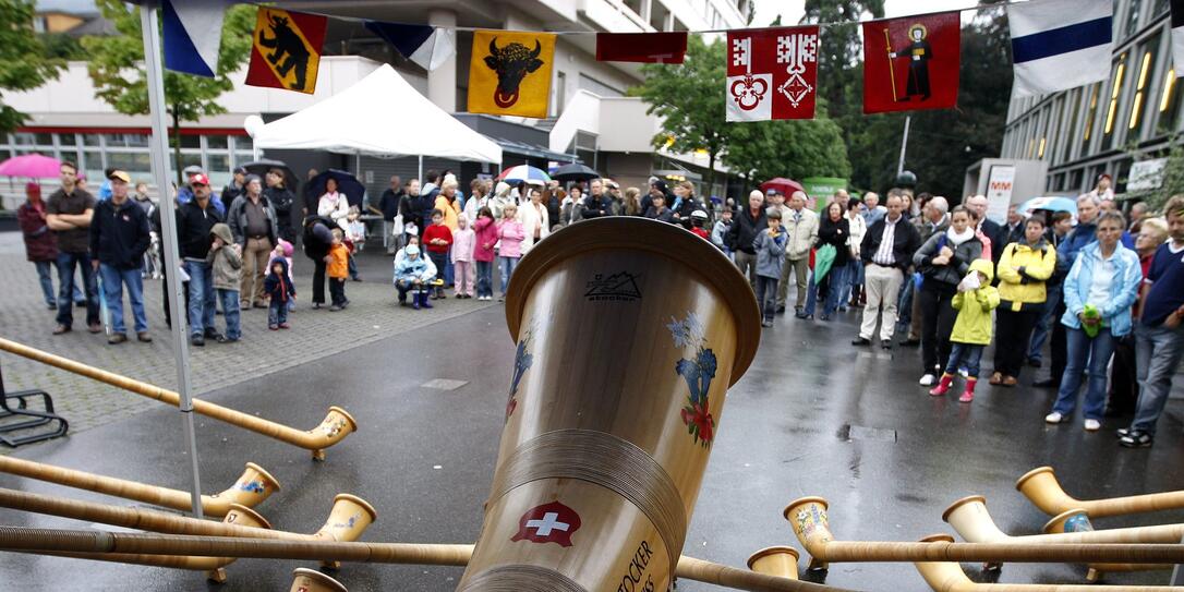 Schweiz Alphornkonzert