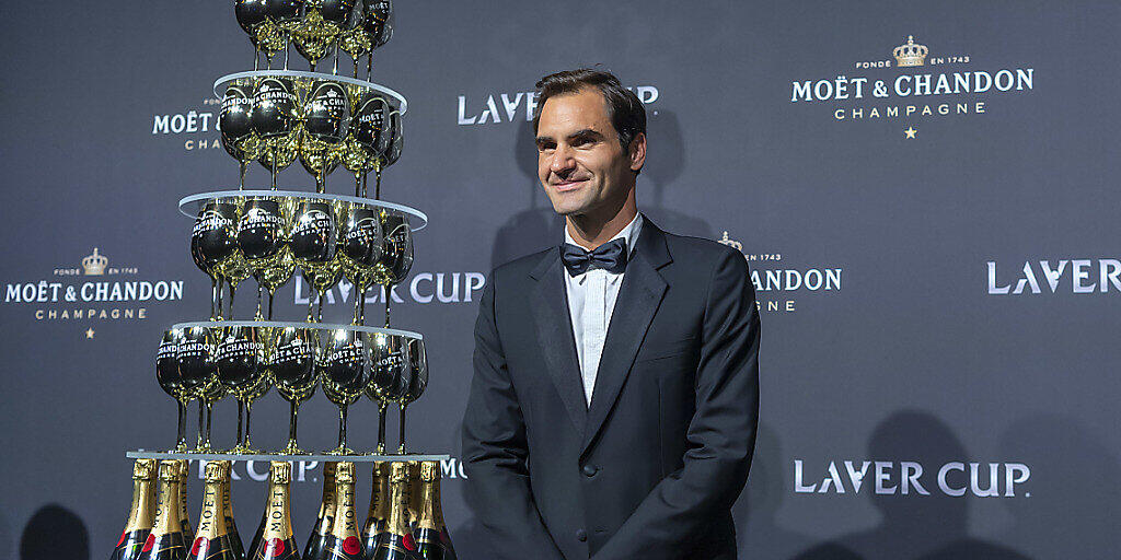 Roger Federer am Gala-Abend des von ihm mitinitiierten Laver Cup