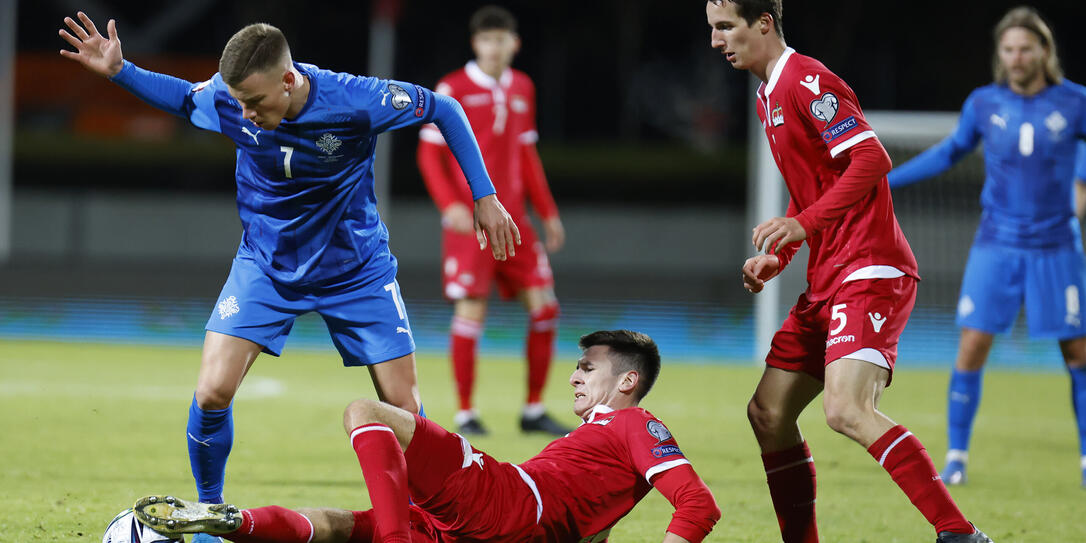 ICELAND LIECHTENSTEIN WCUP 2020 SOCCER ICELAND LIECHTENSTEIN WCUP 2020 SOCCER