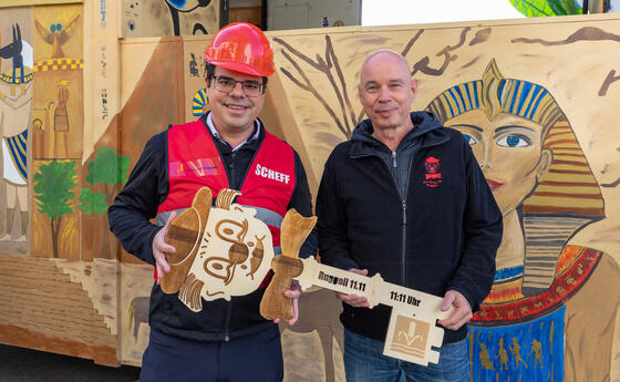 Fasnachtsbeginn und Schlüsselübergabe in Ruggell (11.11.2025)