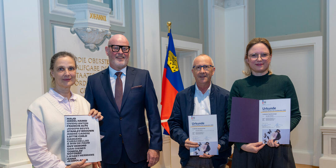 Sch&ouml;nste B&uuml;cher 2025 in Vaduz