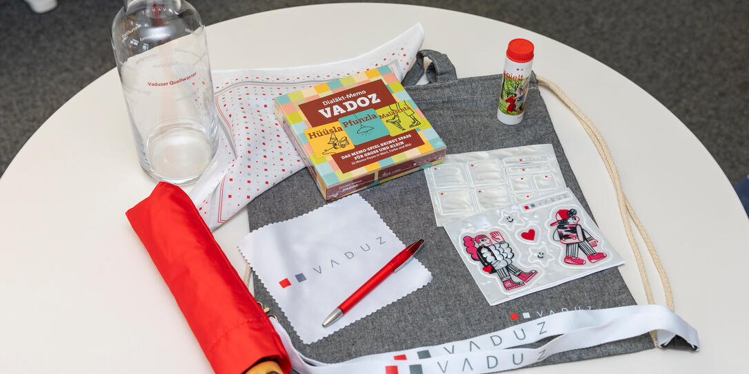 Merchandise Artikel in Vaduz