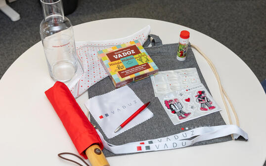 Merchandise Artikel in Vaduz