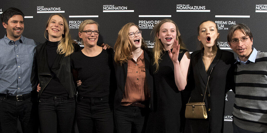 Grosserfolg am Schweizer Filmpreis 2018: Drei der sieben Quartze, für die er an den diesjährigen Solothurner Filmtagen nominiert worden war, hat der Film "Blue My Mind" von Lisa Brühlmann (Mitte) gewonnen. (Archivbild)