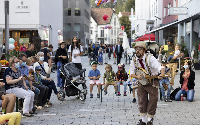 5. Buskers in Vaduz