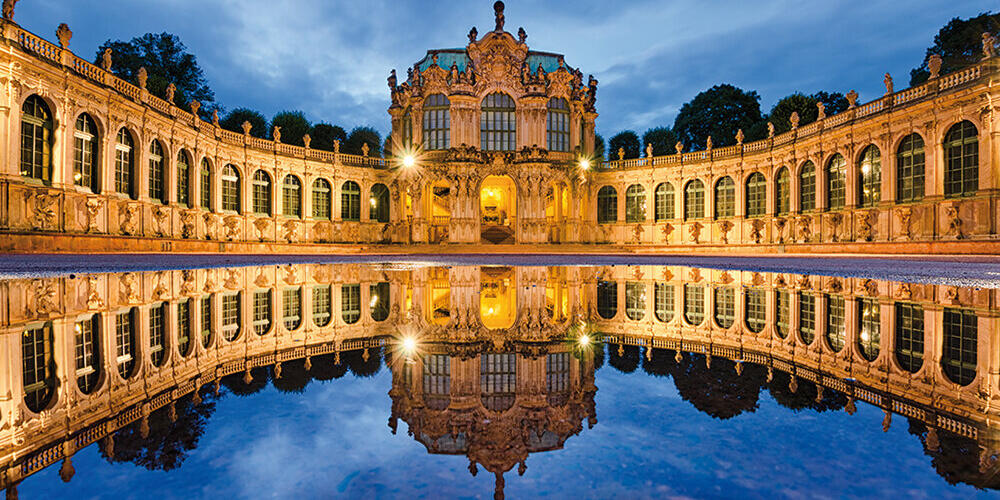 Zwinger in Dresden, Deutschland
